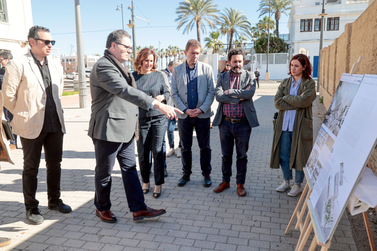Presentación del proyecto de los dos nuevos edificios para los vecinos de Bloques Portuarios